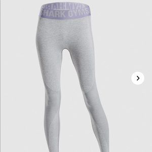 Light Blue/Light Grey Flex Gymshark Leggings